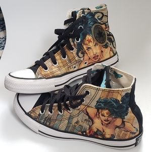 Converse All Star DC Comics Wonder Woman sz: 7